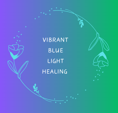 Vibrant Blue Healing